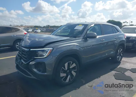 2024 Volkswagen Atlas Cross Sport 2.0T Se W/Technology z USA, uszkodzony, nr VIN 1V2JE2CA8RC255365